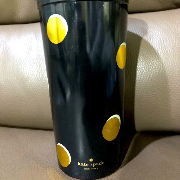Kate Spade insulated scattered dots tumbler